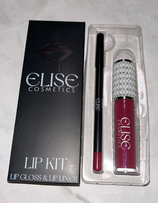 Lip gloss and lip liner lip kit (05)