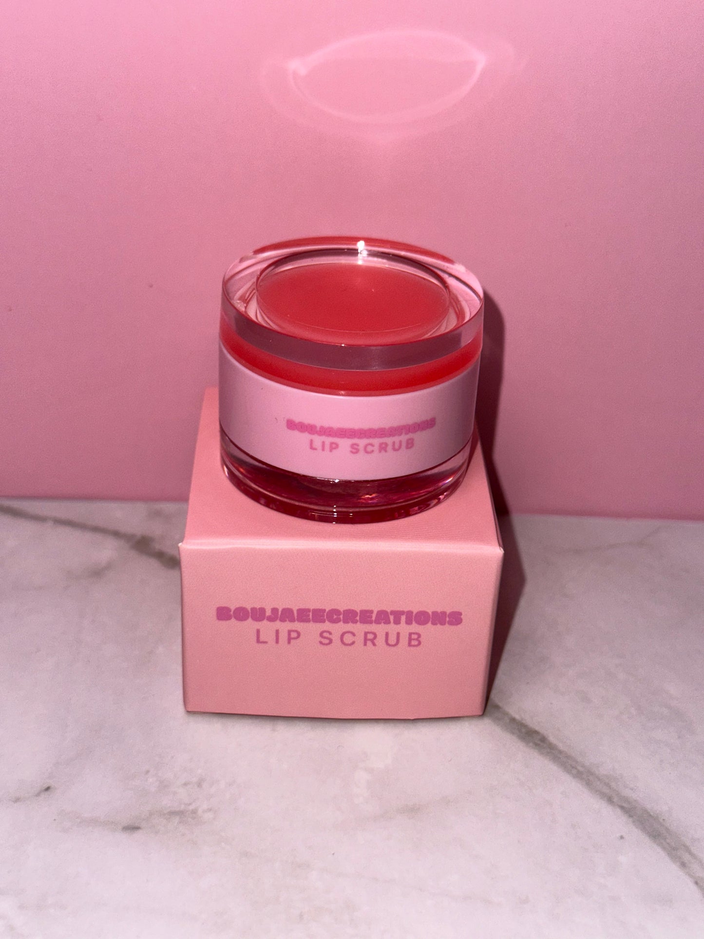 2 in 1 Strawberry lip scrub & lip balm 🍓