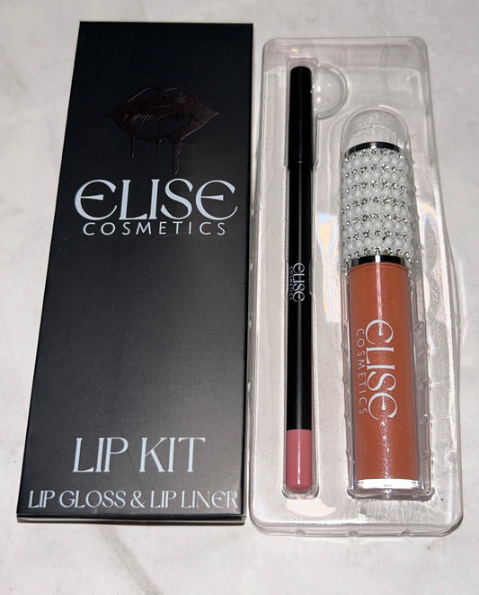 Lip gloss and lip liner lip kit (04)